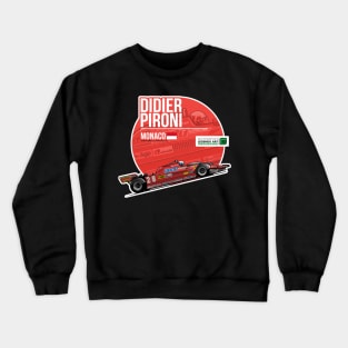 Didier Pironi 1981 Monaco Crewneck Sweatshirt